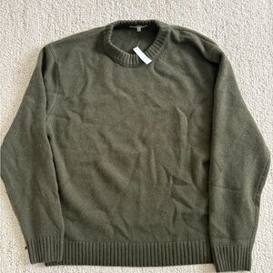 Madewell Men's Forest Green Crewneck Sweater